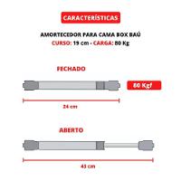 Amortecedor Pistão Mola Gás P- Cama Box Baú Casal 784n-80kgf [f103] - 7