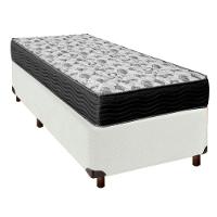 Colchão Solteiro D33 + Box Branco - Iso100 Ortobom - 1