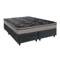 Conjunto Cama Box Blindado Casal + Colchão D28 Conforto Paropas - 1