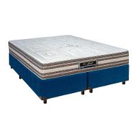 Cama Box Bau + Colchão Casal Molas Ensacadas Legriff Sankonfort - 1
