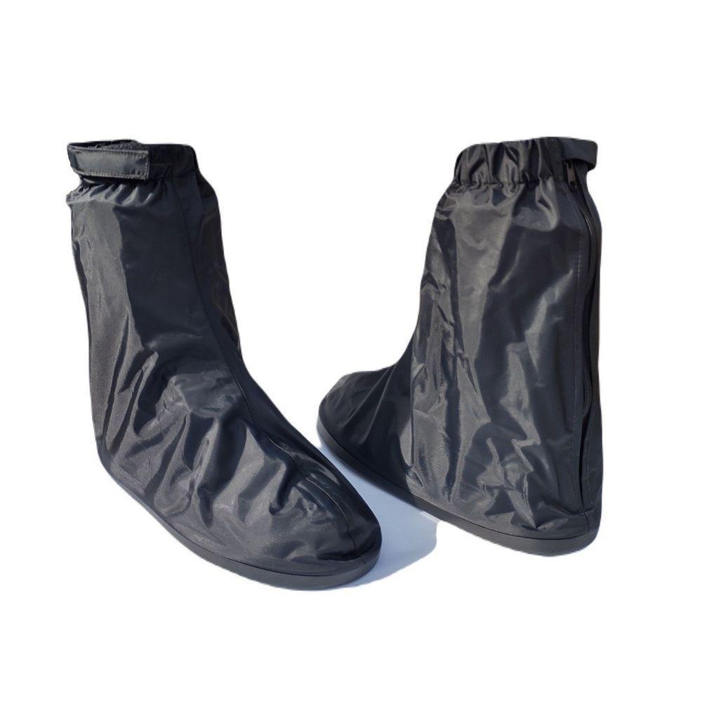 Polaina Bota Galocha Impermeável Protetor Calçado Chuva Moto Motoboy Motoqueiro Solado Antiderrapant Tamanho l - 1