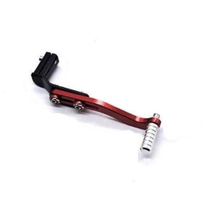 Pedal Cambio Passador Moto Trocador Marcha Esportivo Vermelho
