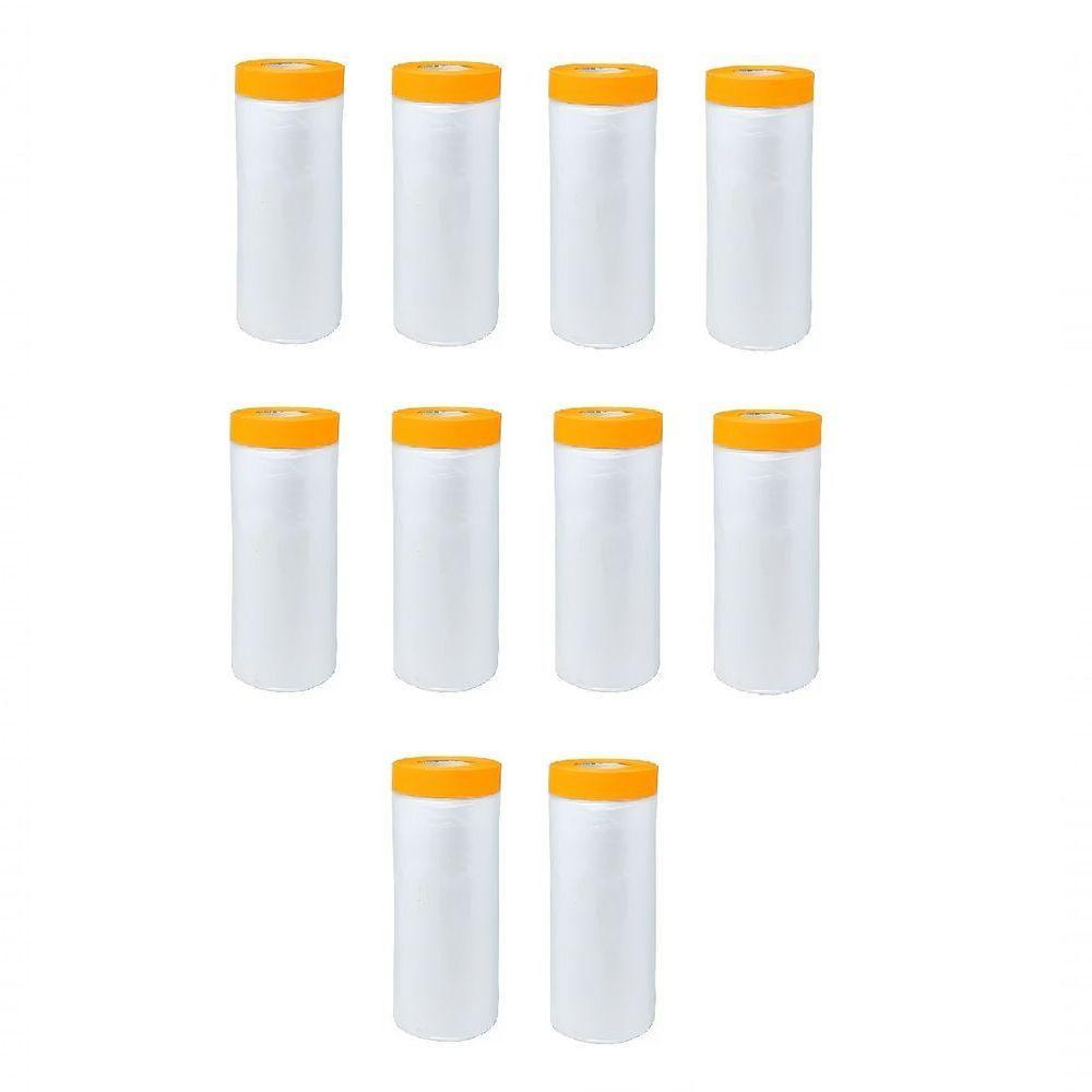 Kit 10 Filme Eletrostático Para Mascaramento C-fita 1,50x20m - 2