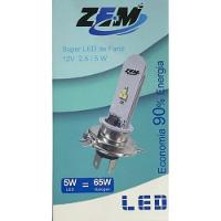 Lampada Led H4 Modelo Universal Para Motos E Carro De Farol H4 65w - 1