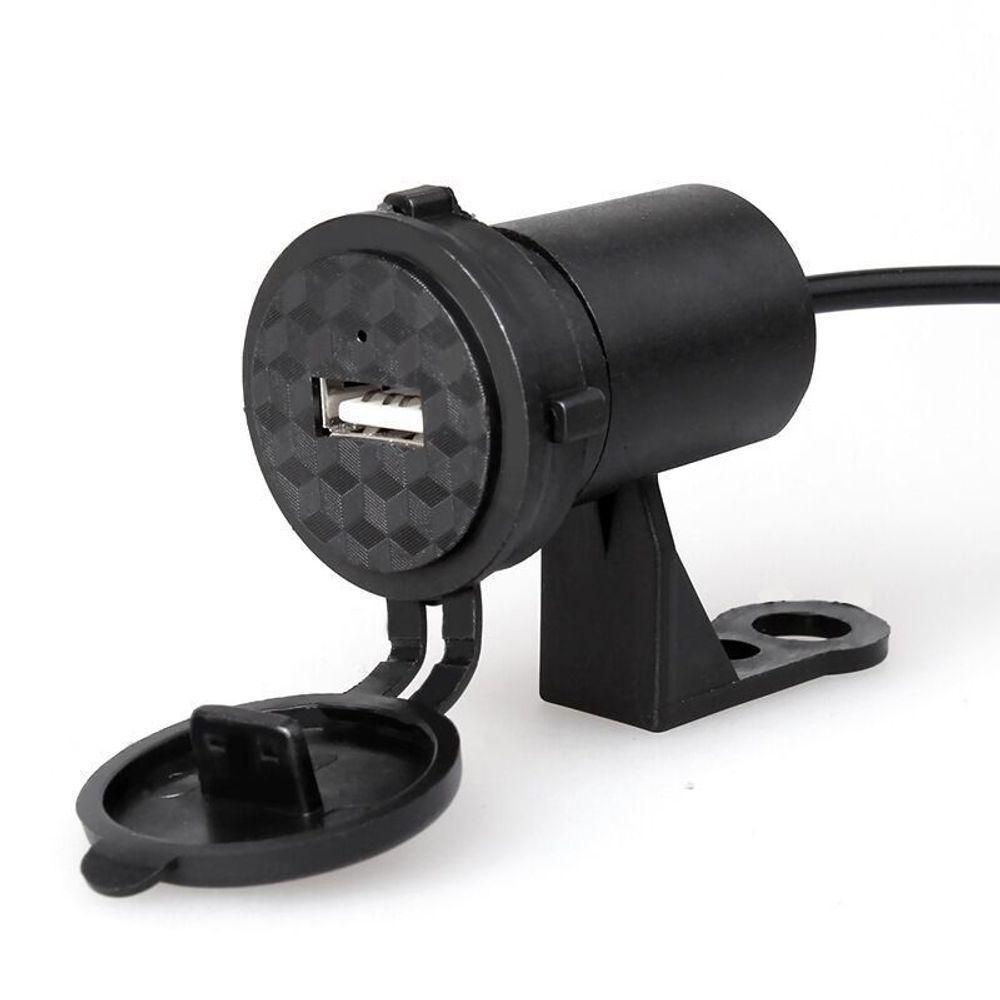 Carregador Celular Usb Universal E Impermeavel Para Moto - 1
