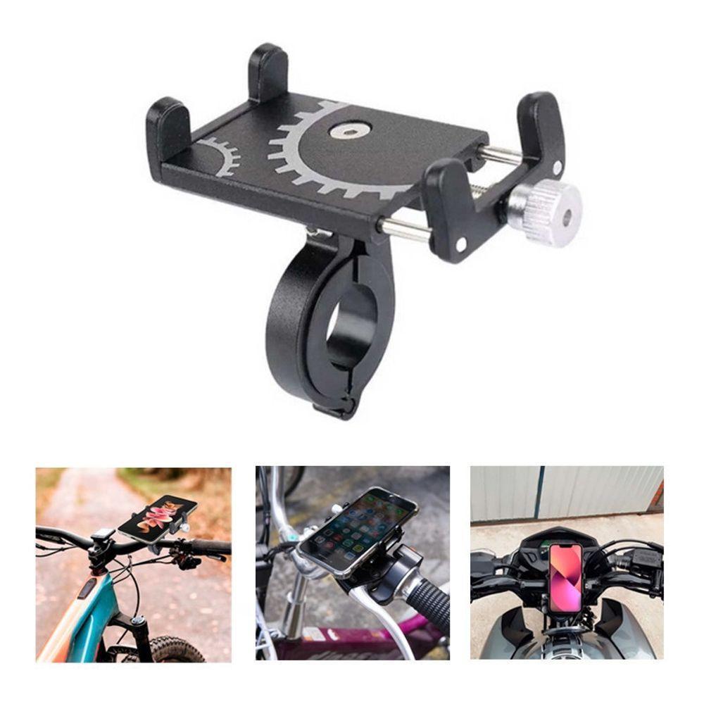 Suporte Para Celular Gps Bike Bicicleta E Moto Em Aluminio - 2