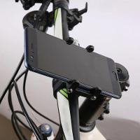 Suporte Para Celular Gps Bike Bicicleta E Moto Em Aluminio