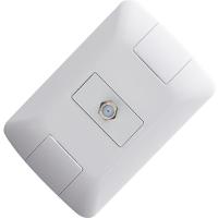 Conjunto 4x2 Com 1 Tomada Tv-sat Aria Branco - 57241017 - Tramontina - 3