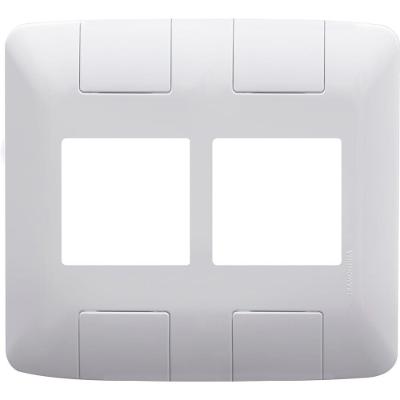 Placa 4x4 Aria Branca 4 Postos - 57203026 - Tramontina