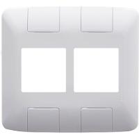 Placa 4x4 Aria Branca 4 Postos - 57203026 - Tramontina - 1