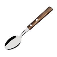 Colher De Mesa Em Inox Polywood Castanho - 21103490 - Tramontina - 1