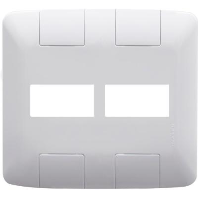 Placa 4x4 Aria Branca 2 Postos - 57203023 - Tramontina