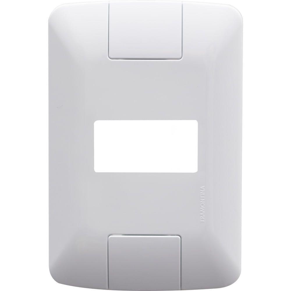 Placa 1 Posto Horizontal 4x2 Branca Aria - 57203004 - Tramontina - 1