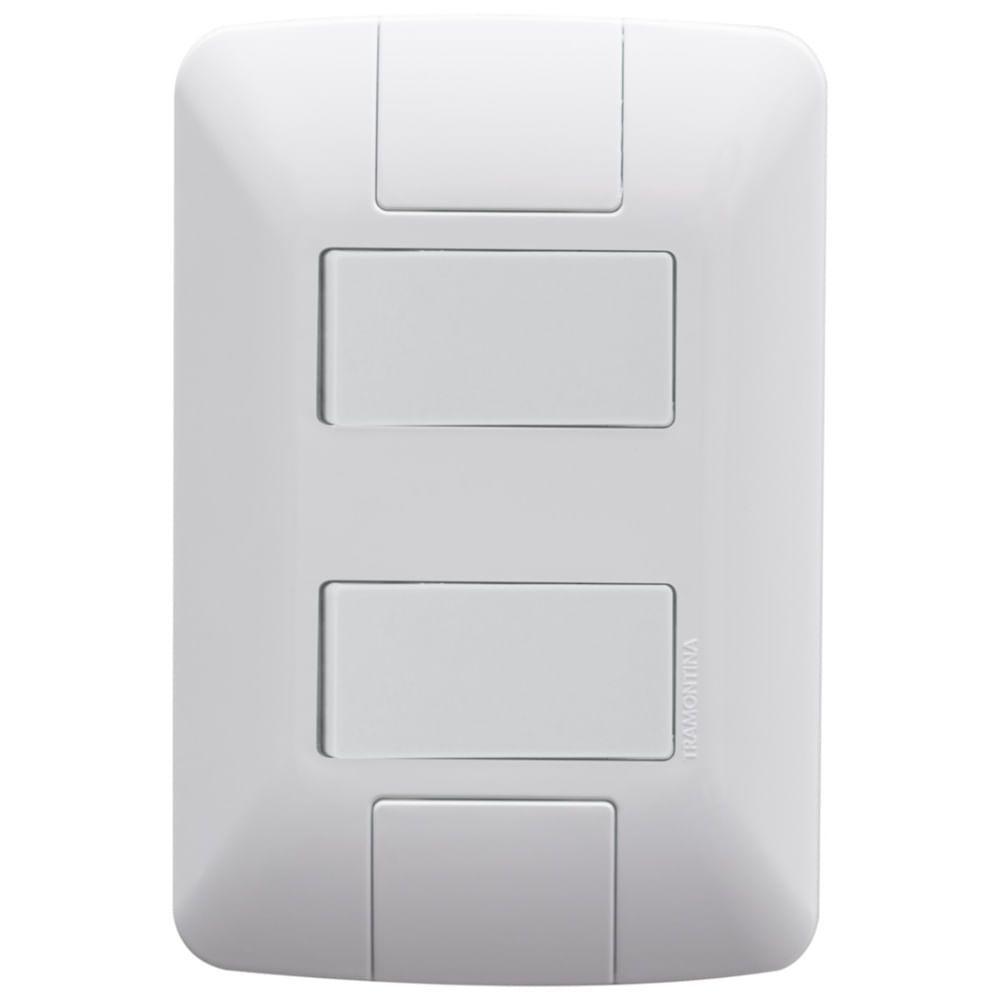 Conjunto De Interruptor Simples 6a+interruptor Paralelo - 57241045 - Tramontina - 1