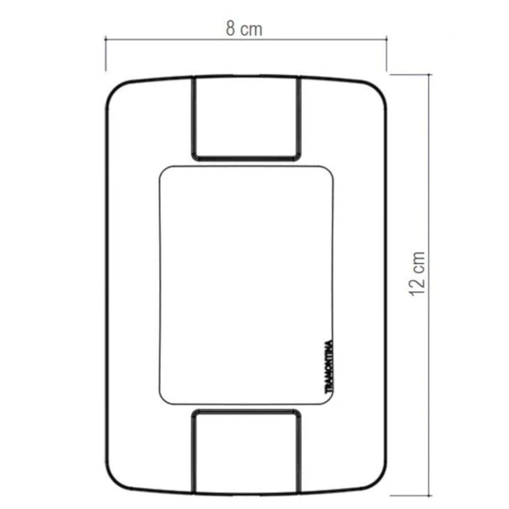 Conjunto De Interruptor Simples 6a+interruptor Paralelo - 57241045 - Tramontina - 2
