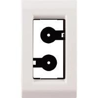 Placa Para Móvel 1 Posto Liz Branca - 57106032 - Tramontina Placa Para Movel 1 Posto Liz Branca Tramontina - 1