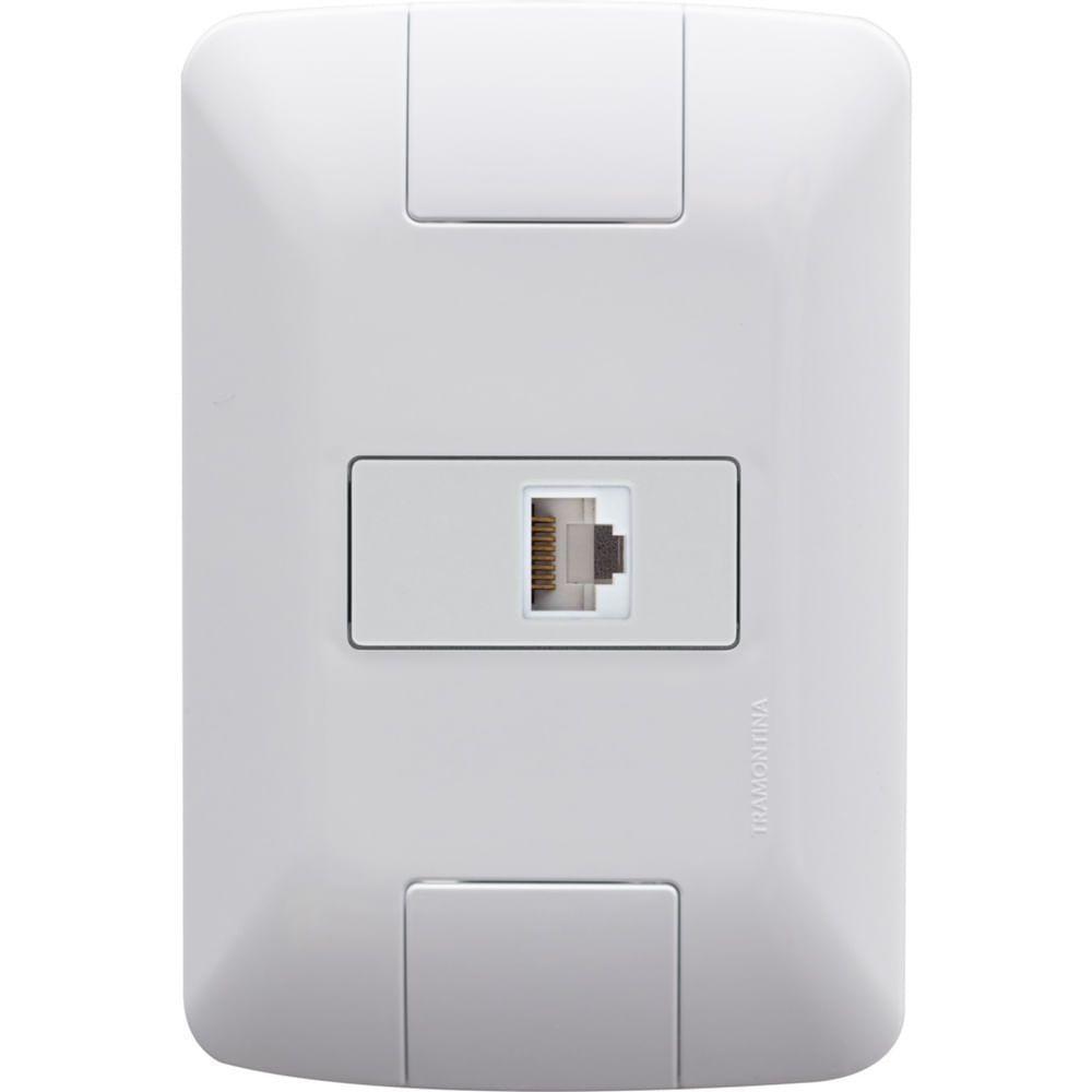 Conjunto De Tomada Para Telefone Rj11 - 57241019 - Tramontina - 1
