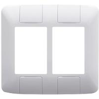 Placa Com 6 Postos 4x4 Aria Branca - 57203031 - Tramontina - 1