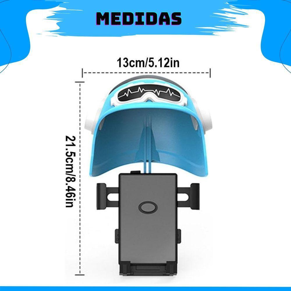 Suporte Celular Gps Moto Bike Anti Reflexo Capacete Motoboy - 7