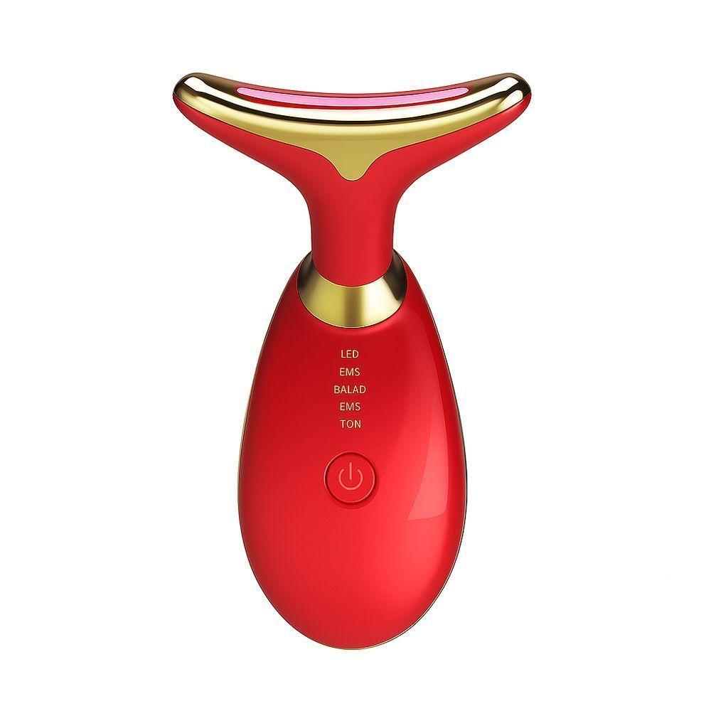 Massageador Facial Eletrico Pescoço Led Lift Fototerapia Ant - 1
