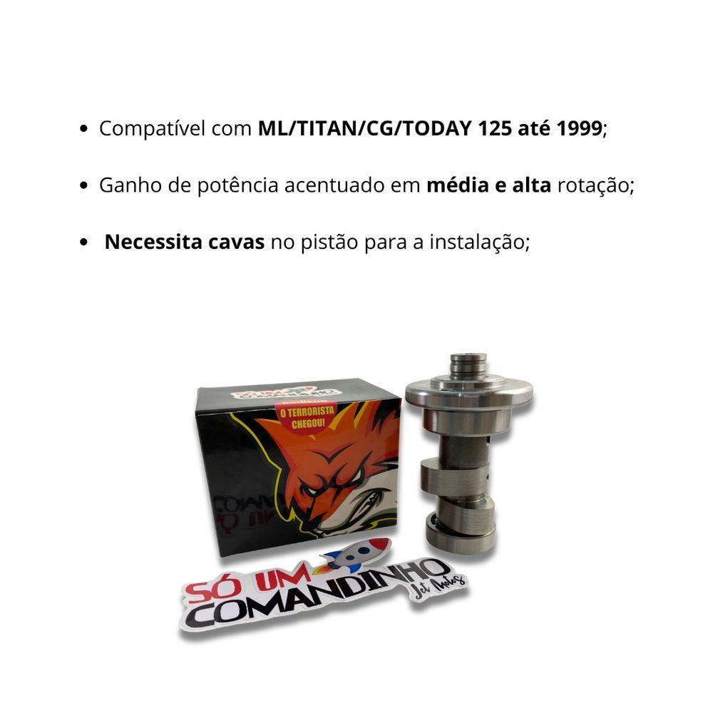 Comando Jet Motos Para Cbx - Xr 200 Ohc Vigarista Média - Alta - Nível 1 - 2