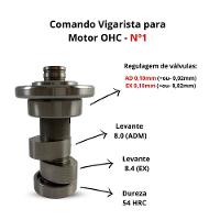 Comando Jet Motos Para Cbx - Xr 200 Ohc Vigarista Média - Alta - Nível 1 - 3