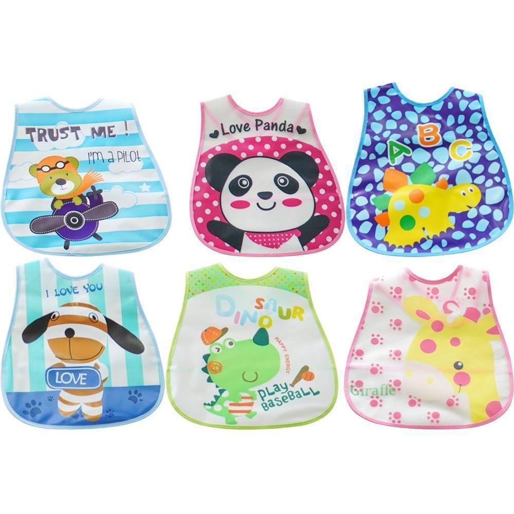 Kit 2 Babador Encanto Para Bebê 45x28cm Panda-girafinha - 3