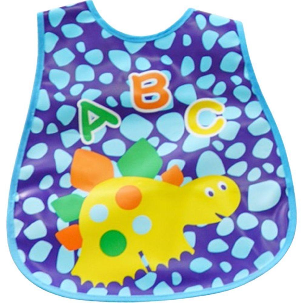 Kit 2 Babador Encanto Para Bebê 45x28cm Dino-urso - 3