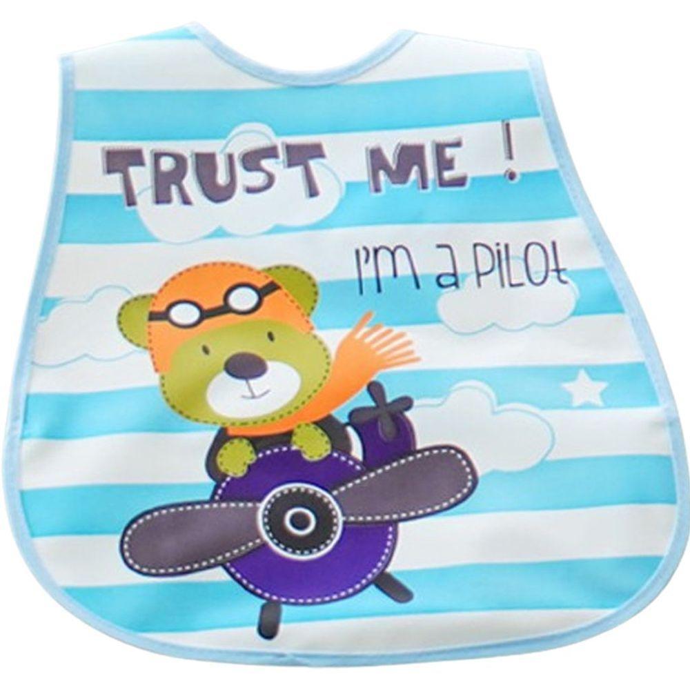 Kit 2 Babador Encanto Para Bebê 45x28cm Dino-urso - 4