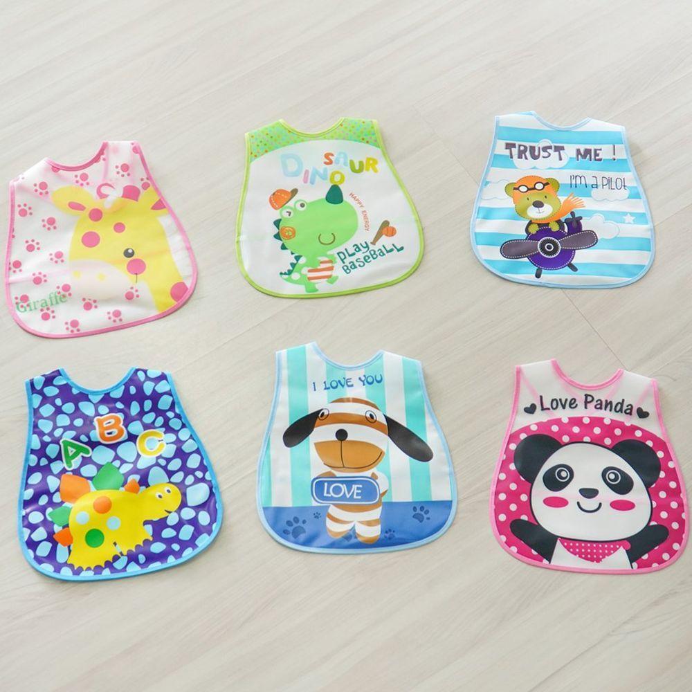 Kit 2 Babador Encanto Para Bebê 45x28cm Dino-urso - 5