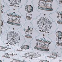 Cueiro Duplo Tecebem Baby Malha 100% Algodão Estampado Jean 80cm X 90cm Trigo - 3