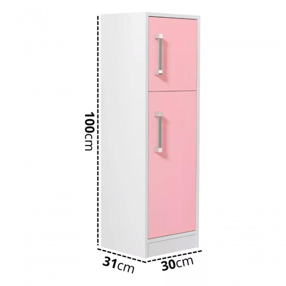 Cozinha Infantil Valentina Com Geladeira 100% Mdf Fogão E Pia - 5