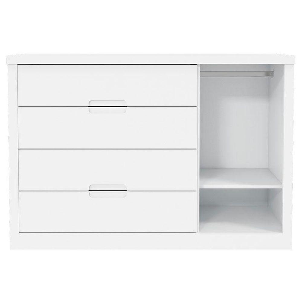 Quarto De Bebê 2 Portas Tutto New Branco Acetinado - Matic - 5