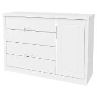 Quarto De Bebê 2 Portas Tutto New Branco Acetinado - Matic