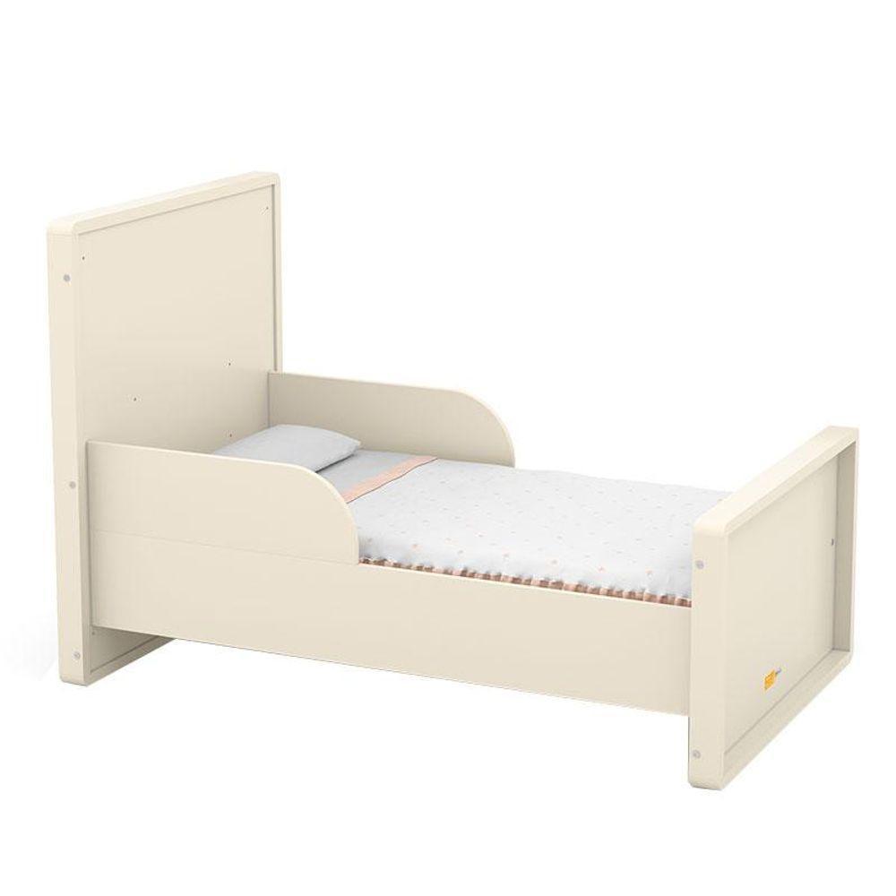 Berço Americano Com Guarda Roupa Tutto New 2 Portas Off White E Colchão - Matic - 5