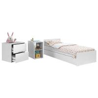 Quarto De Bebê 2 Portas Tutto New Com Berço Multifuncional Formare Branco Acetinado - Matic - 8