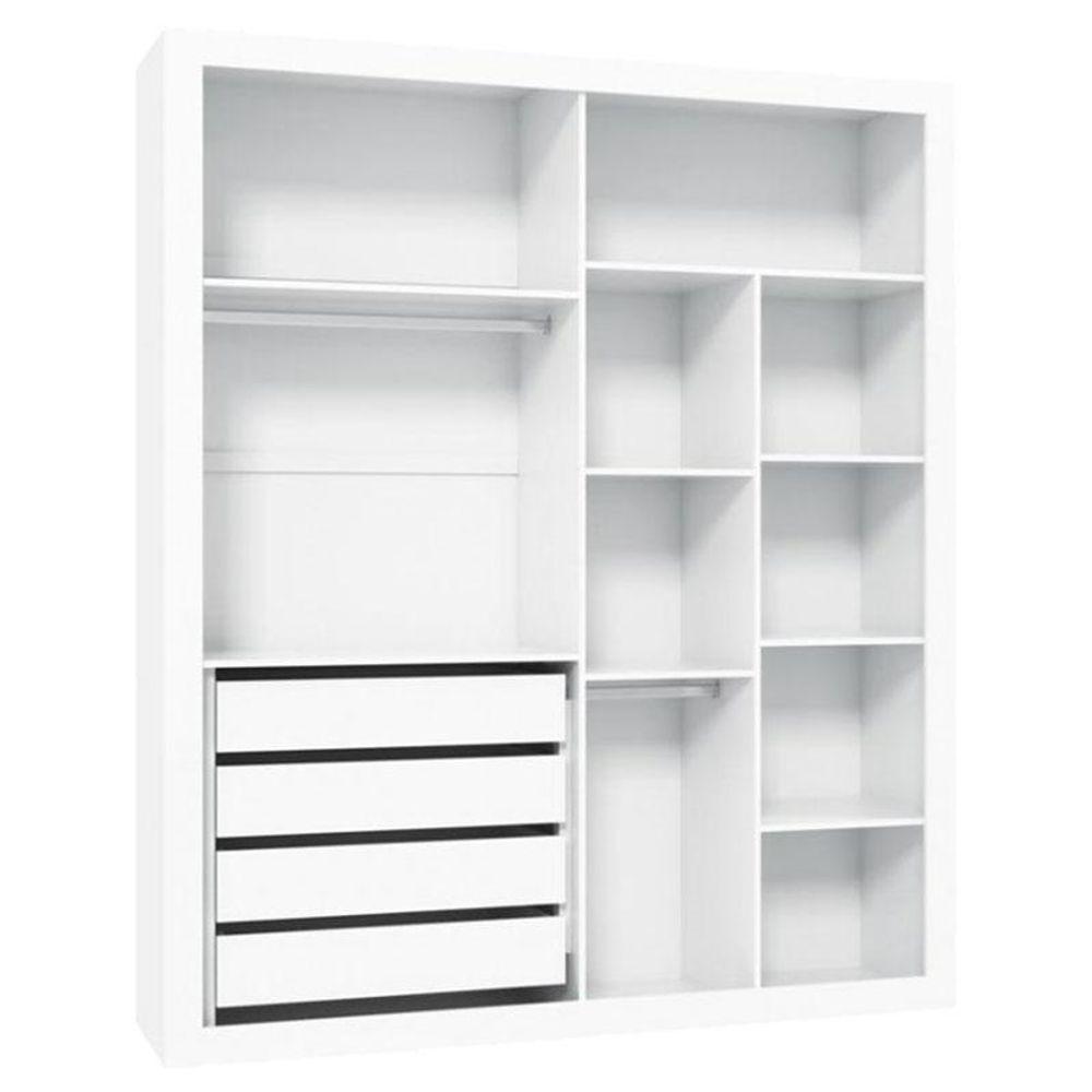 Quarto De Bebê 2 Portas Tutto New Com Berço Multifuncional Formare Branco Acetinado E Colchão - Matic - 3