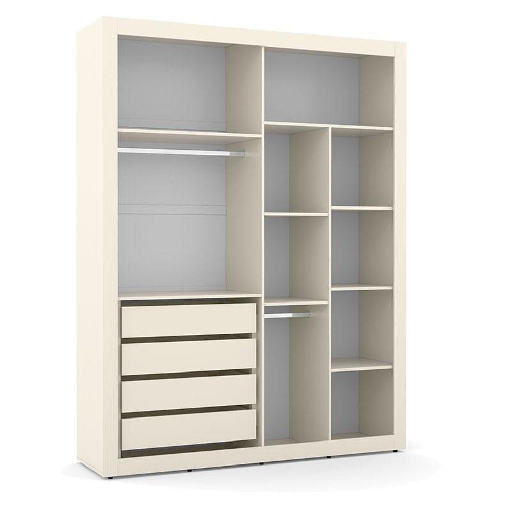 Quarto De Bebe 2 Portas Tutto New Off White Com Capitonê New Boucle - Matic - 7