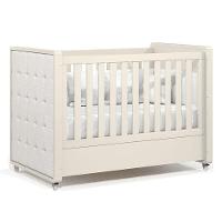 Quarto De Bebe 2 Portas Tutto New Off White Com Capitonê New Boucle - Matic - 2