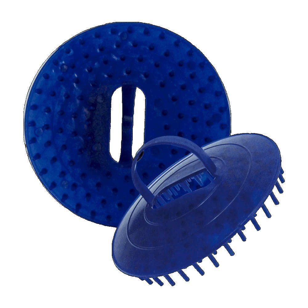 Escovinha De Mão Plástica Redonda - Santa Clara Azul - 2