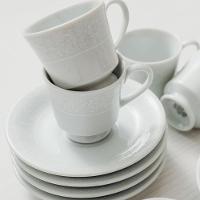 Jogo De Jantar 84 Peças Chá Café Noiva Porcelana Schmidt - 9