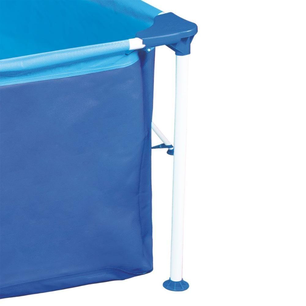 Piscina Retangular 6200 Litros Estruturada Premium Com Capa Mor - 7