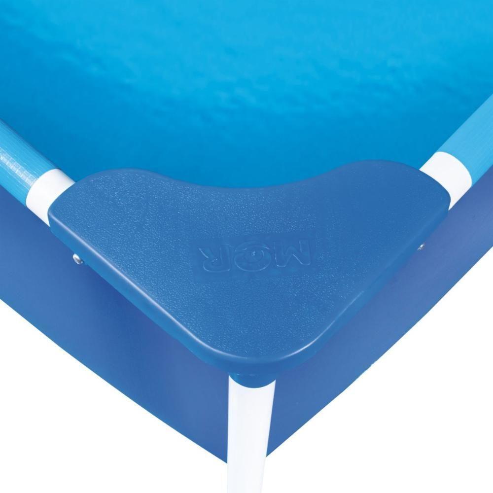 Piscina Retangular 6200 Litros Estruturada Premium Com Capa Mor - 9