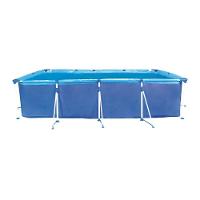 Piscina Retangular 6200 Litros Estruturada Premium Com Capa Mor - 6