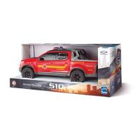 Carrinho Caminhonete Viaturas Pick-up S10 Policia Grande Bombeiros Vermelha - 2