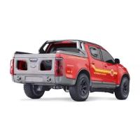 Carrinho Caminhonete Viaturas Pick-up S10 Policia Grande Bombeiros Vermelha - 3