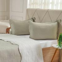 Kit Cobre Leito King Ultra Lisse Lisa New 250x270cm Olive