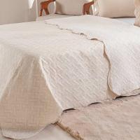 Kit Cobre Leito King Ultra Lisse Lisa New 250x270cm Sandshell - 5