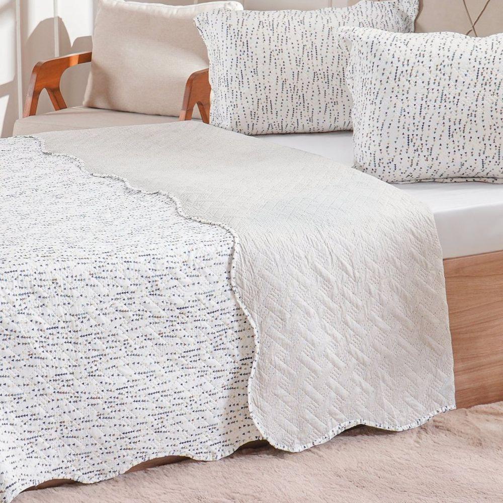 Kit Cobre Leito Solteiro Ultra Lisse New 160x220cm Waves - 4