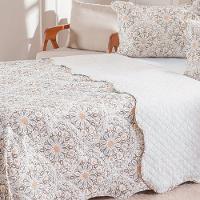 Kit Cobre Leito Casal Ultra Lisse New 210x230cm Ladrilhos